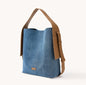 ⑭ HANDMADE Hanging Handbag Designer Model Denim Splicing Leather Commuter Shoulder Crossbody Bag Autumn And Winter