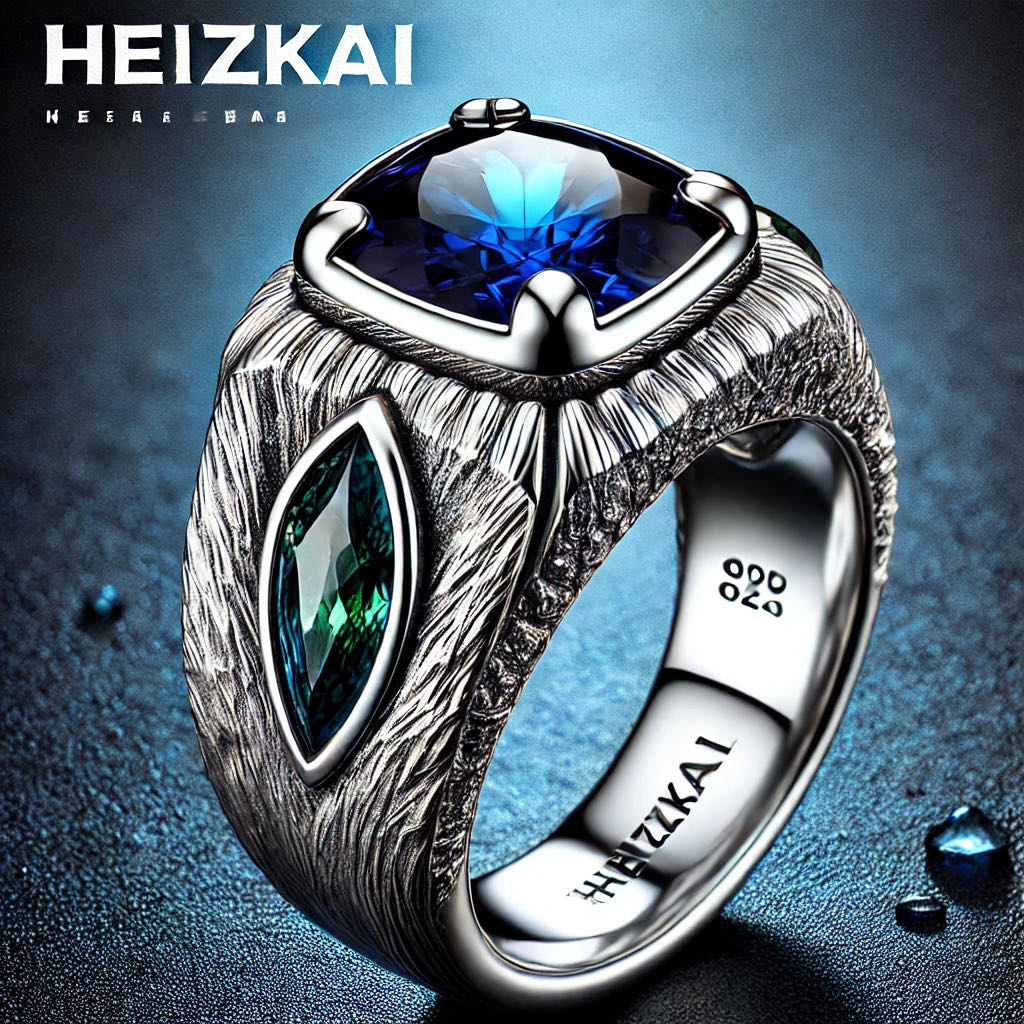 HEZEKIAH Haute Couture Heavy Craft Jewelry  Ring  A Fashionable and Elegant Choice