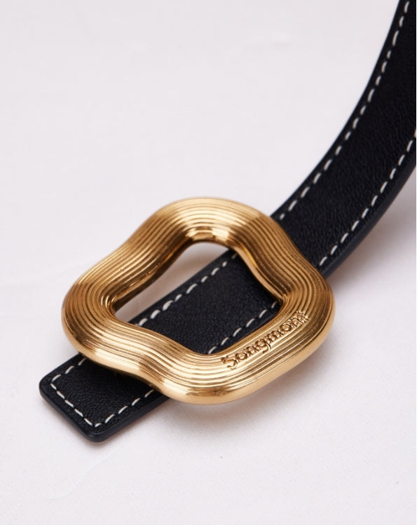 ⑮ HANDMADE Women's Belt Double Sided Free Matching Pant Belt Designer New Head Layer Cowhide Decorative Belt