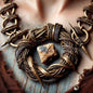 HEZEKIAH Haute Couture Heavy Craft Jewelry  Necklace A Fashionable and Elegant Choice