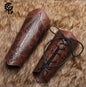 ㉕HANDBAG Medieval Vintage Embossed Wrist Guard Stage Prop Knight Hand Guard