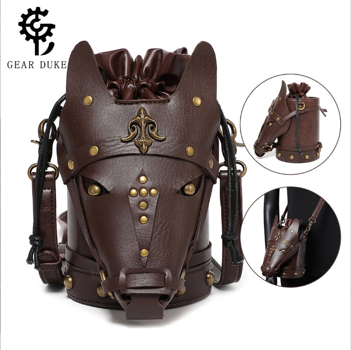 ㉚HANDBAG With Horse Head And Crossbody