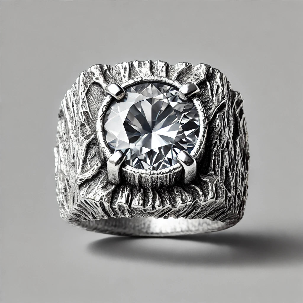 HEZEKIAH Haute Couture Heavy Craft Jewelry  Ring  A Fashionable and Elegant Choice