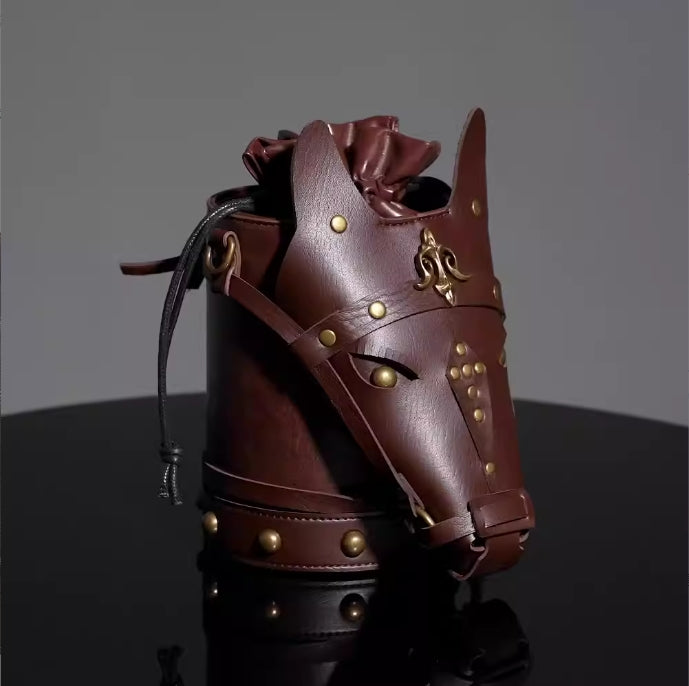 ㉚HANDBAG With Horse Head And Crossbody